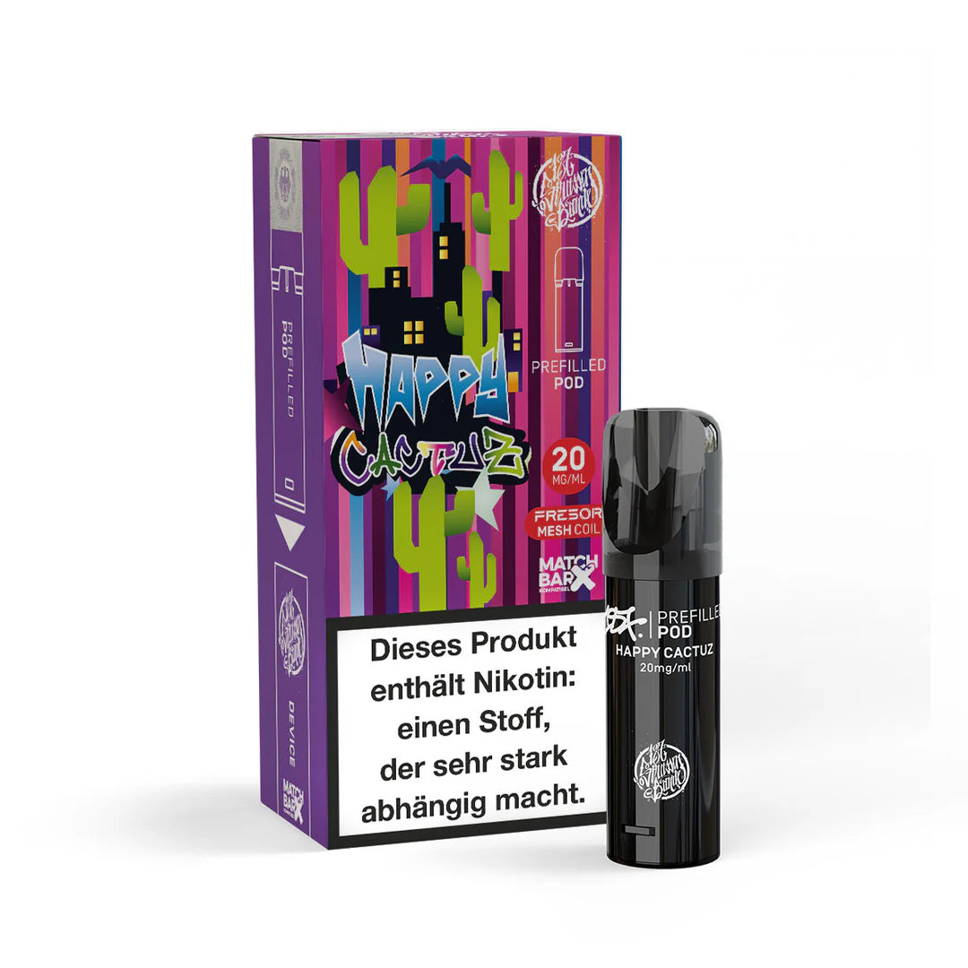 187 STRASSENBANDE PODS | 1 X 2ML | HAPPY CACTUZ | ERDBEERE ORANGE ZITRONE