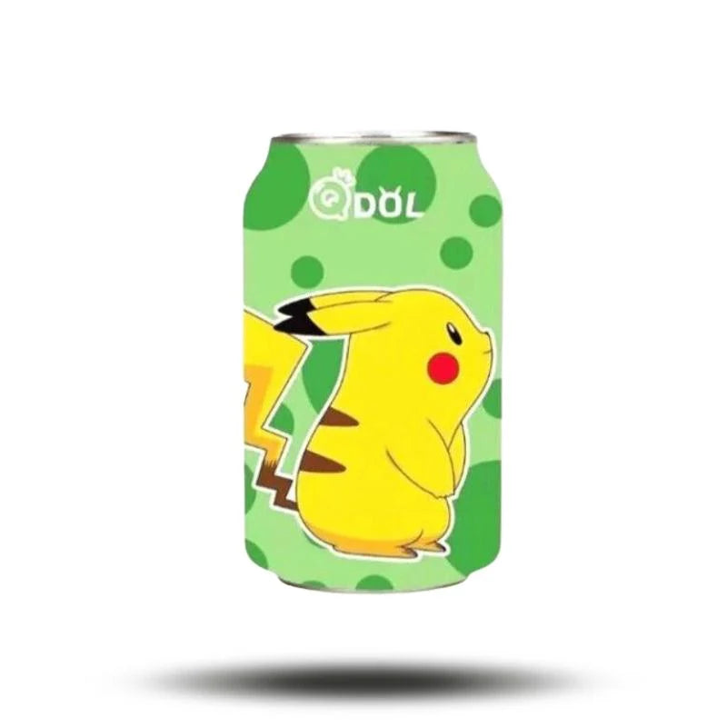 QDOL Pokemon Pikachu Sparkling Lime 330ml