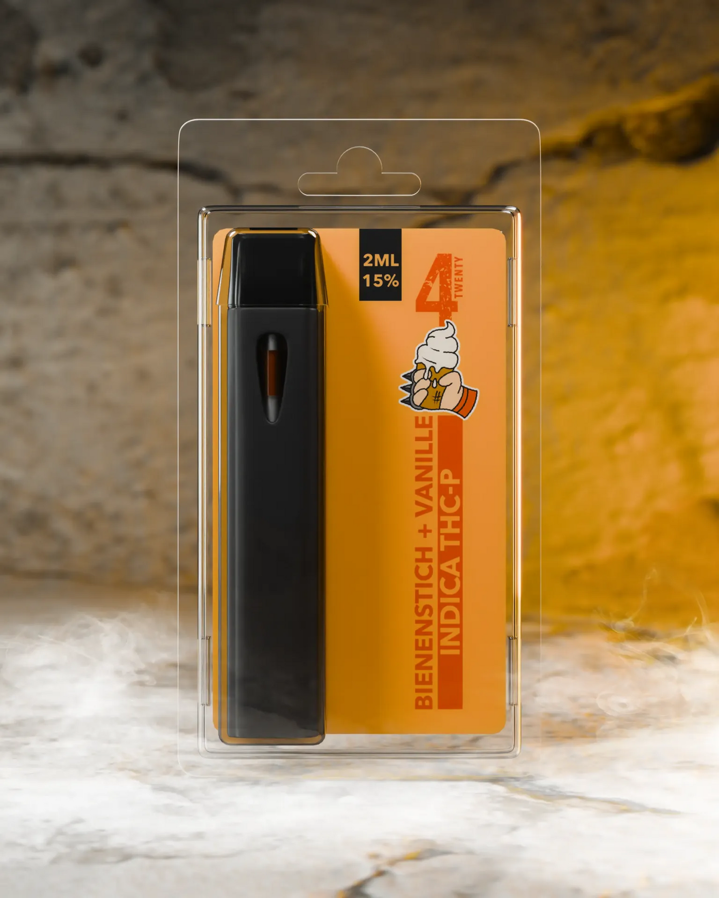 4Twenty - Light Line - Bienenstich + Vanille (800 Züge) 15% THC-P