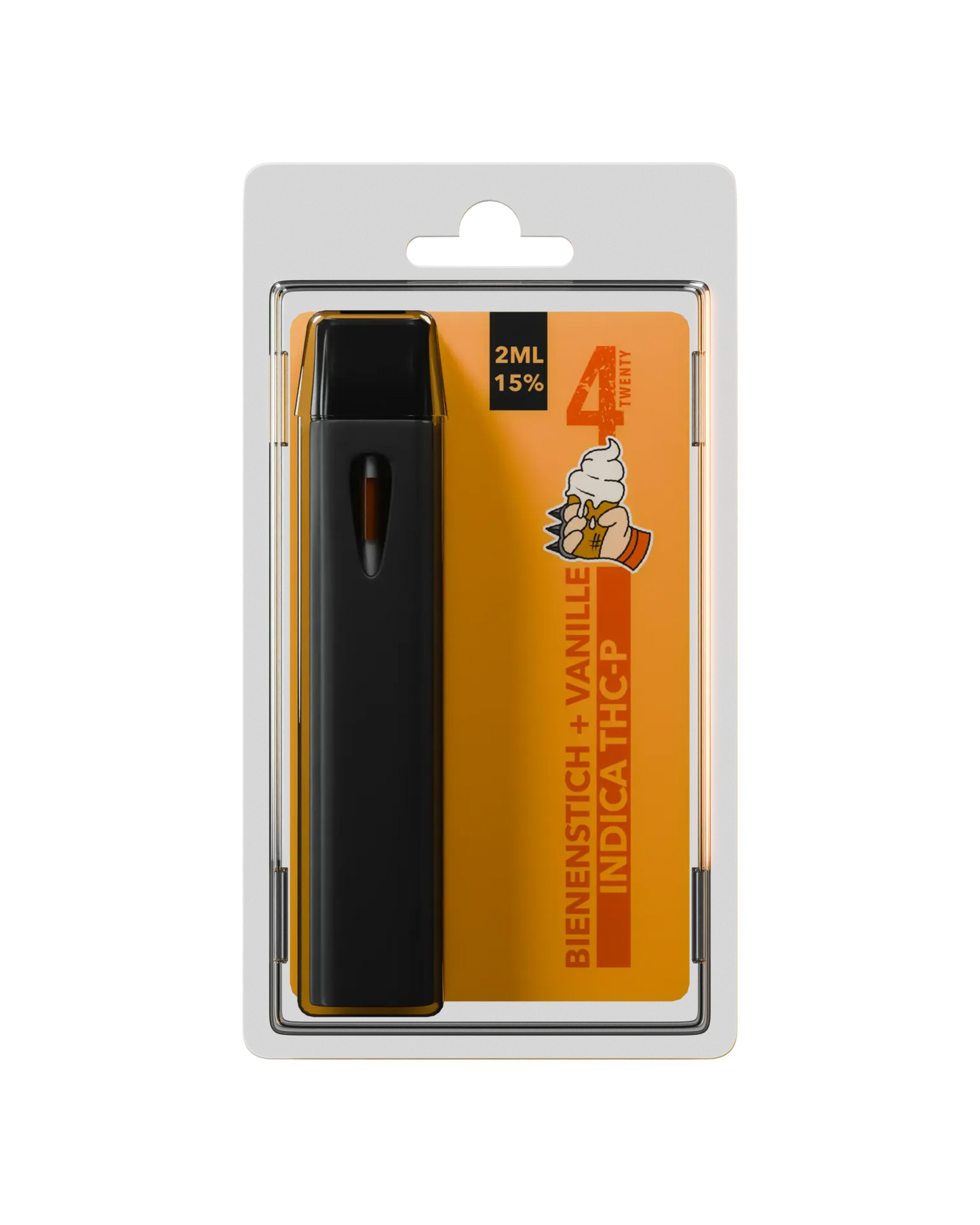 4Twenty - Light Line - Bienenstich + Vanille (800 Züge) 15% THC-P