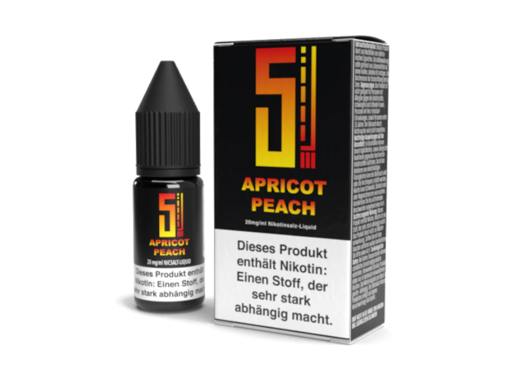 5EL - APRICOT PEACH - NIKOTINSALZ LIQUID