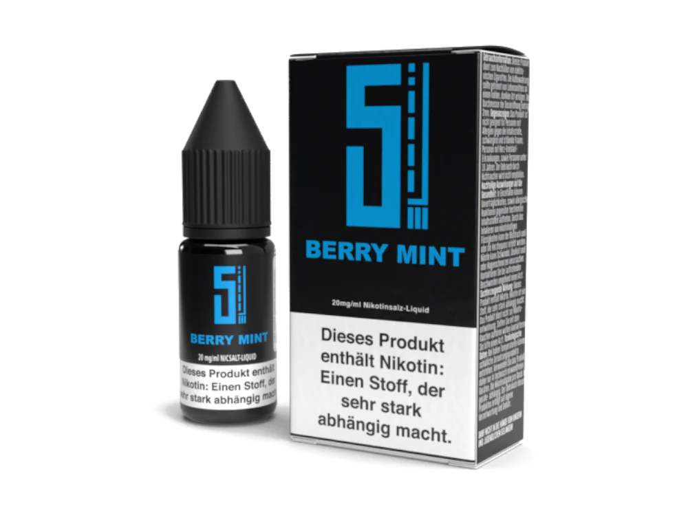 5EL - BERRY MINT - NIKOTINSALZ LIQUID