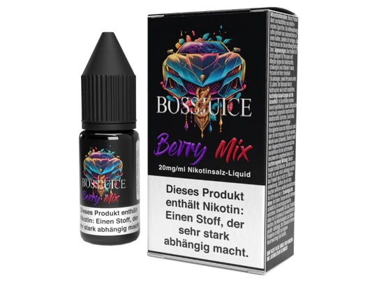 BOSS JUICE - BERRY MIX - NIKOTINSALZ LIQUID