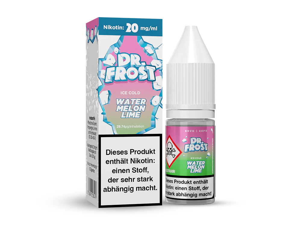 DR. FROST - ICE COLD - NIKOTINSALZ LIQUID - WATERMELON LIME