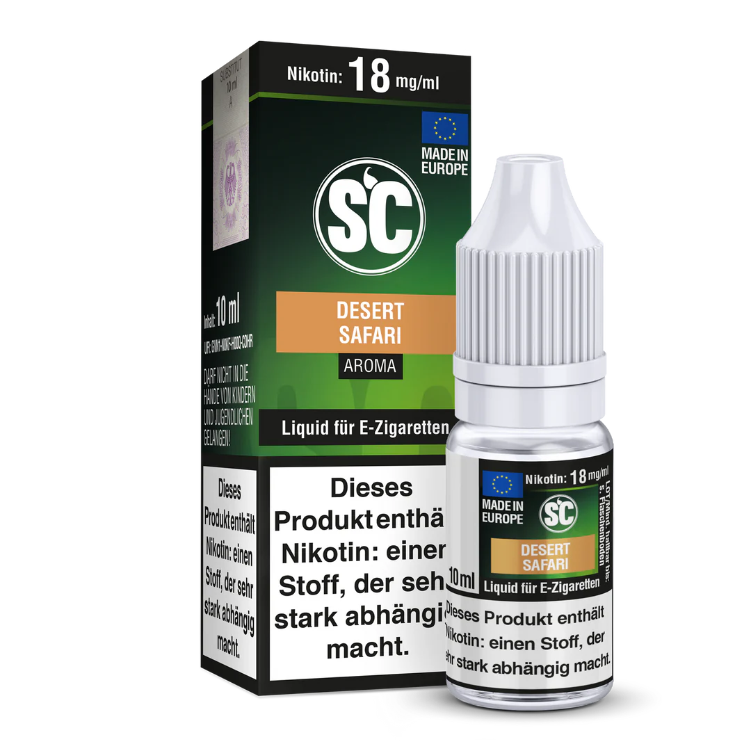 SC - DESERT SAFARI TABAK E-ZIGARETTEN LIQUID