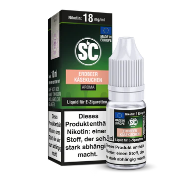SC - ERDBEER KÄSEKUCHEN E-ZIGARETTEN LIQUID