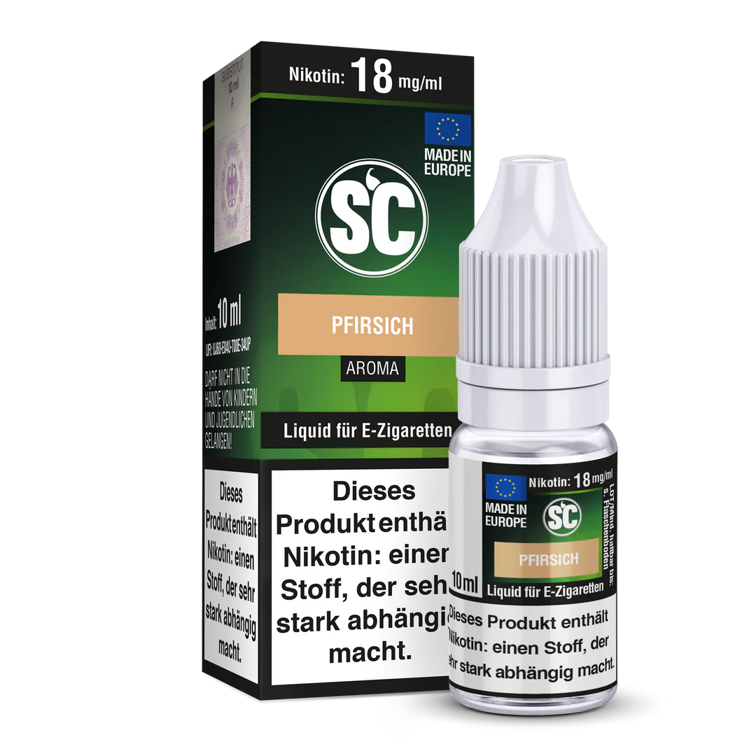 SC - PFIRSICH E-ZIGARETTEN LIQUID