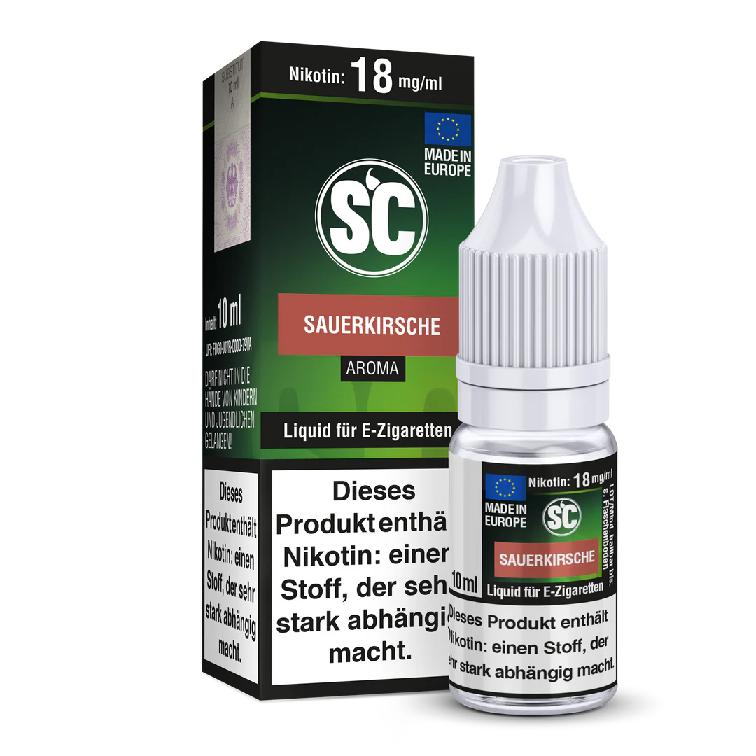 SC - SAUERKIRSCHE E-ZIGARETTEN LIQUID