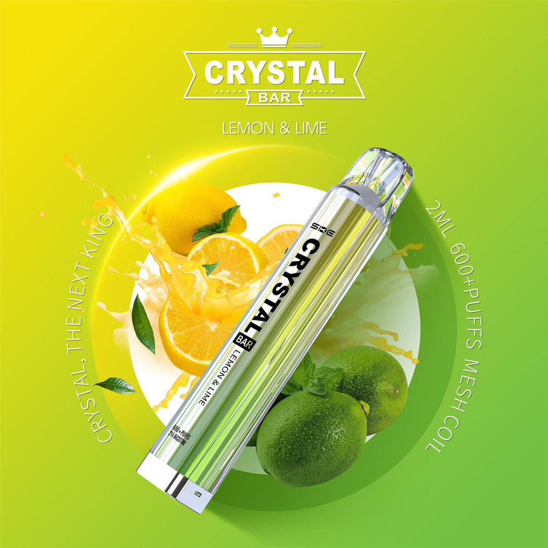 Crystal Bar Vape - Lemon Lime