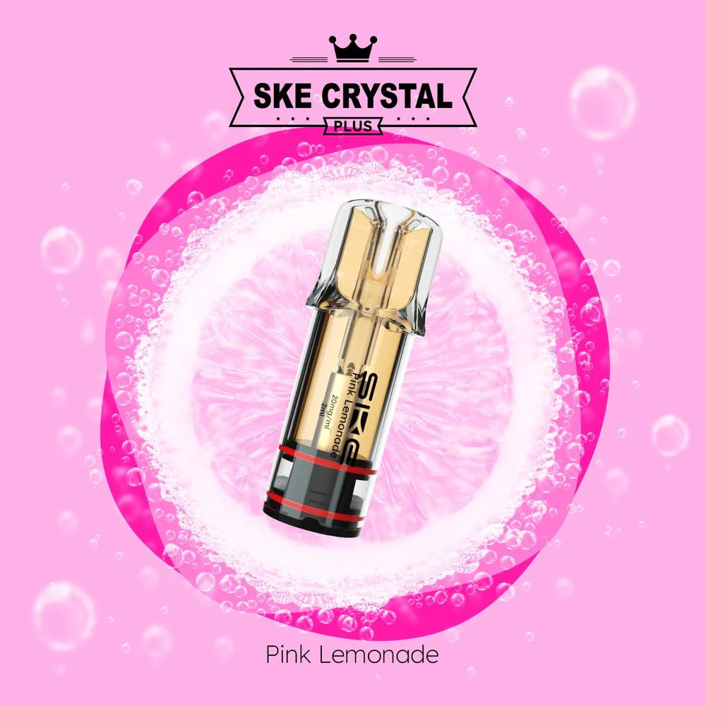 SKE CRYSTAL PLUS PODS | 2 X 2 ML | PINK LEMONADE