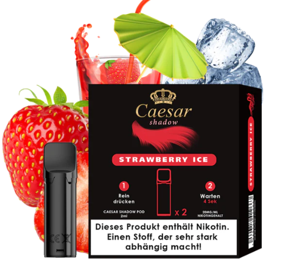 CAESAR PODS | 2 X 2 ML | STRAWBERRY ICE