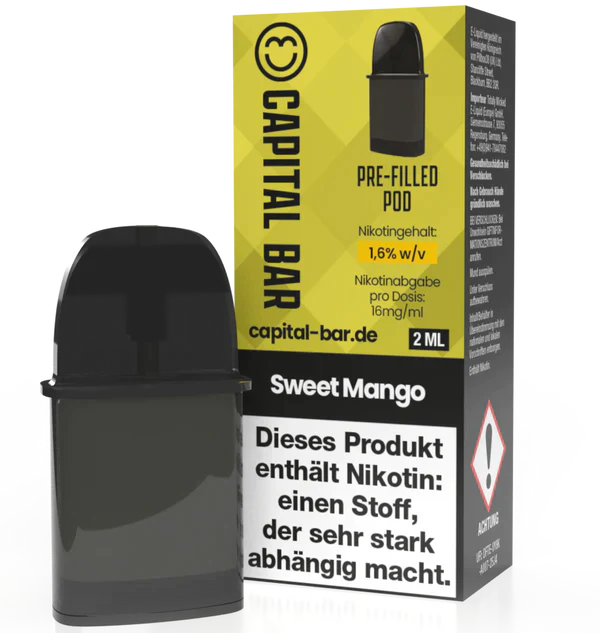 CAPITAL BRA PODS | 1 X 2ML | SWEET MANGO