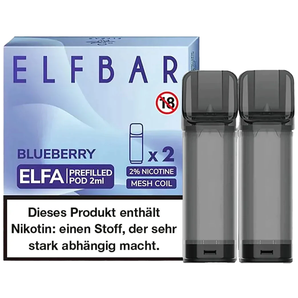 ELFA PODS | 2X2ML | BLUEBERRY