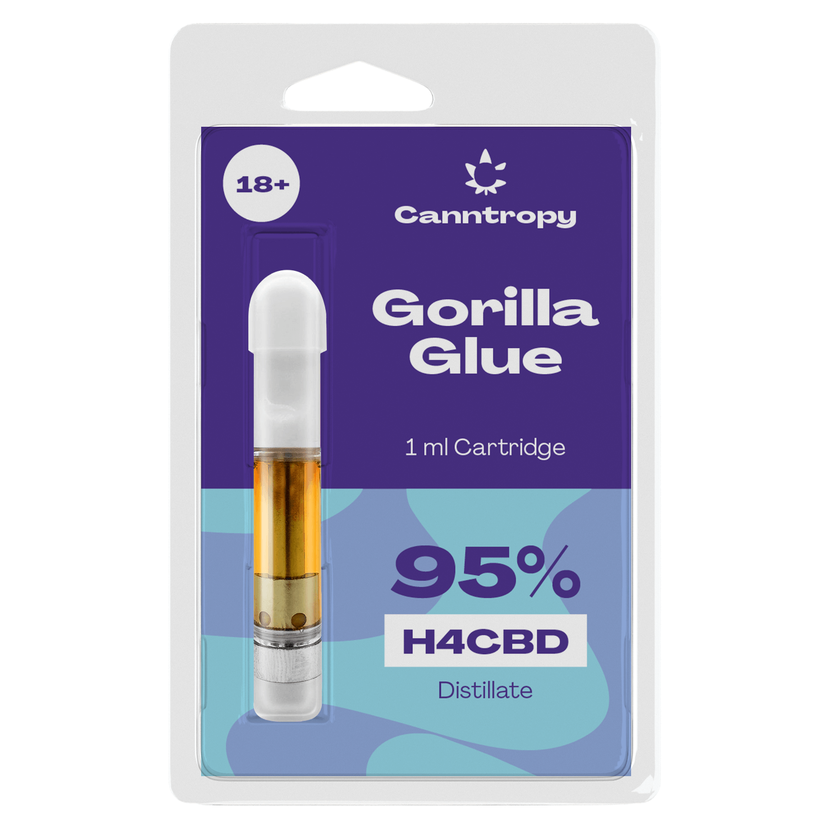 H4CBD Kartusche | Gorilla Glue | 95% | 1ml
