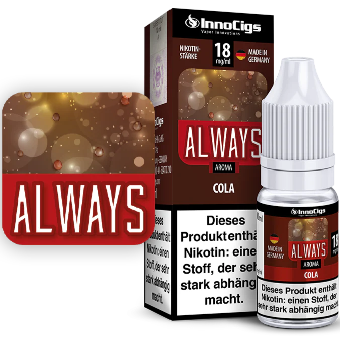 "ALWAYS COLA" | 10ML | INNOCIGS