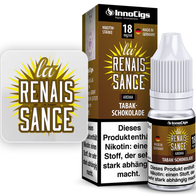 "LA RENAISSANCE" TABAK-SCHOKOLADE | 10ML | INNOCIGS