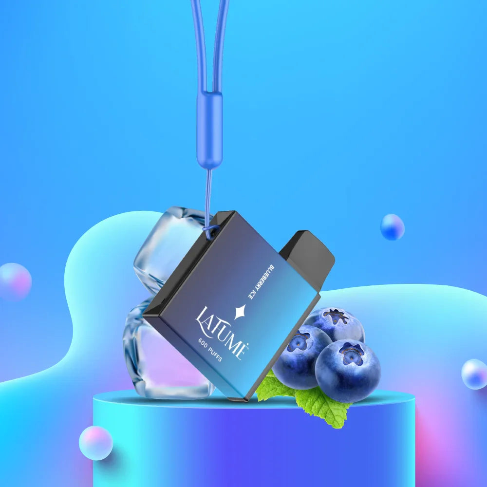 LA FUME CUATRO 600 | BLUEBERRY ICE