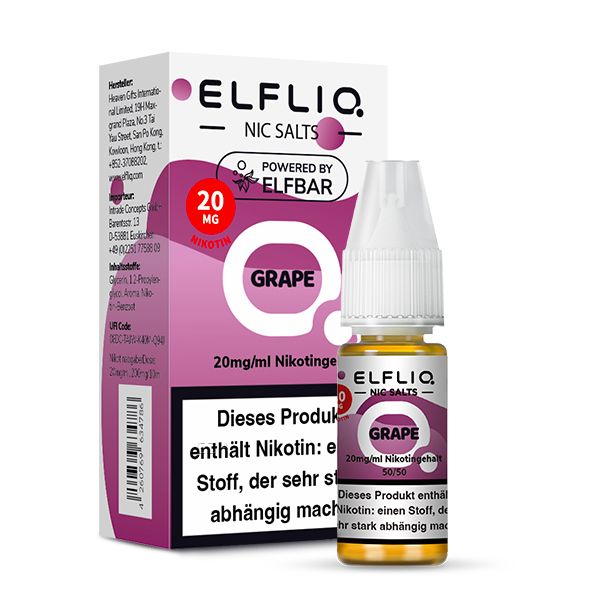 10 x ELFLIQ Liquid | Grape