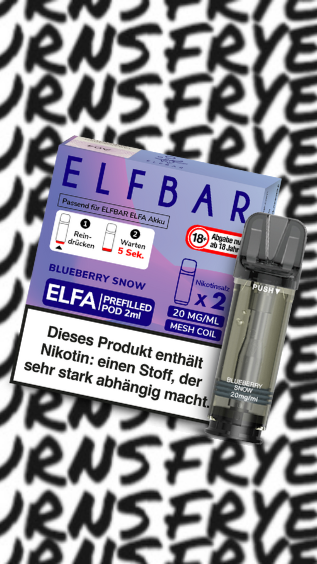 ELFA Pods | Blueberry Snow