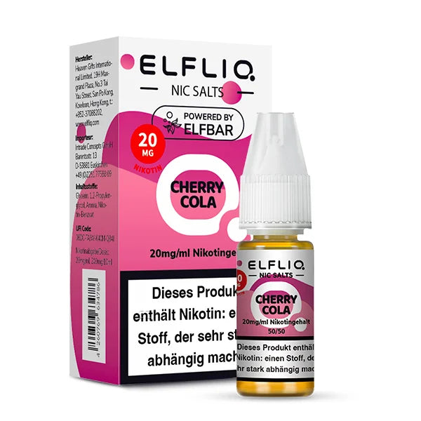 10 x ELFLIQ Liquid | Cherry Cola