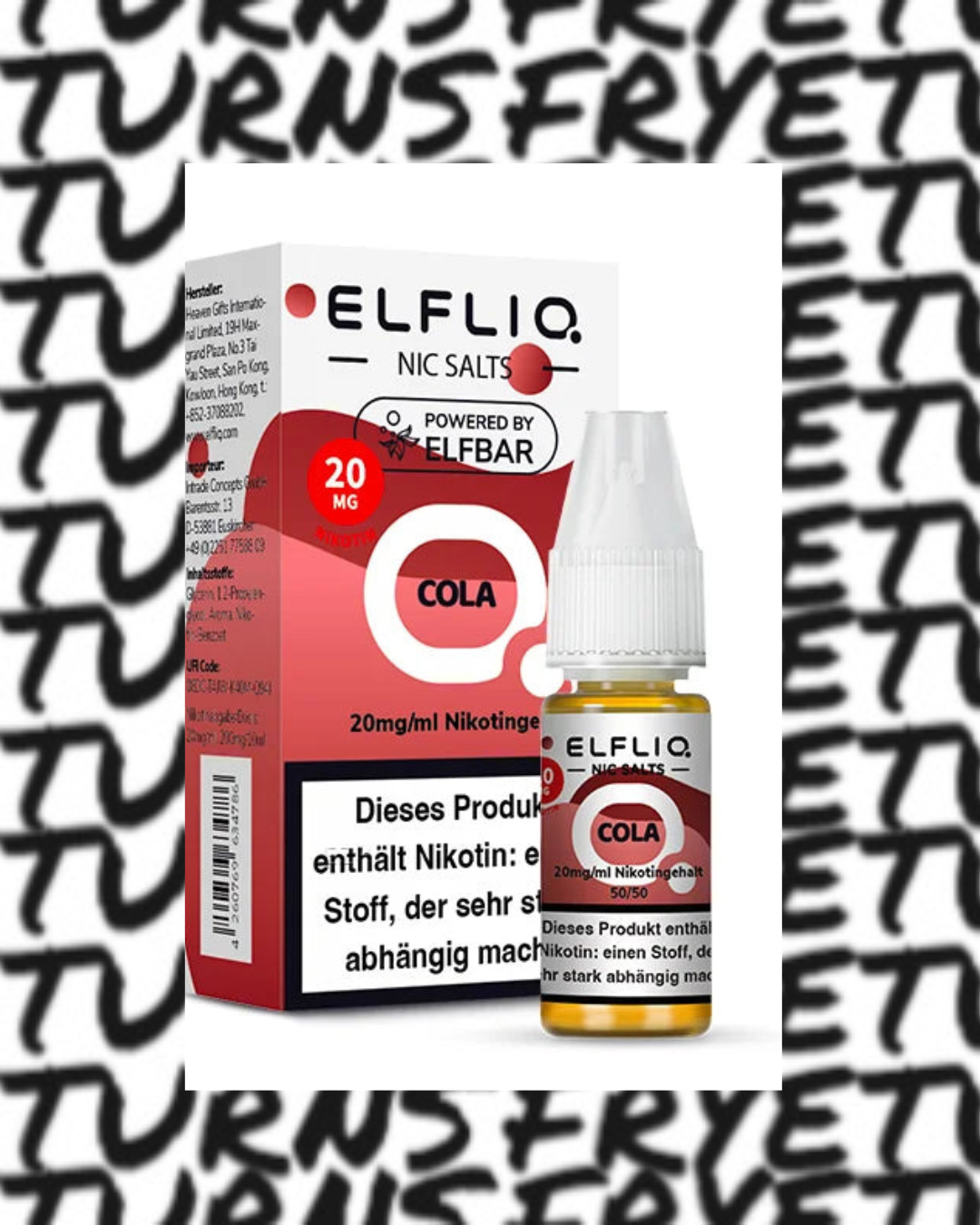 10 x ELFLIQ Liquid | Cola