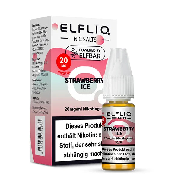 10 x ELFLIQ Liquid | Strawberry Ice