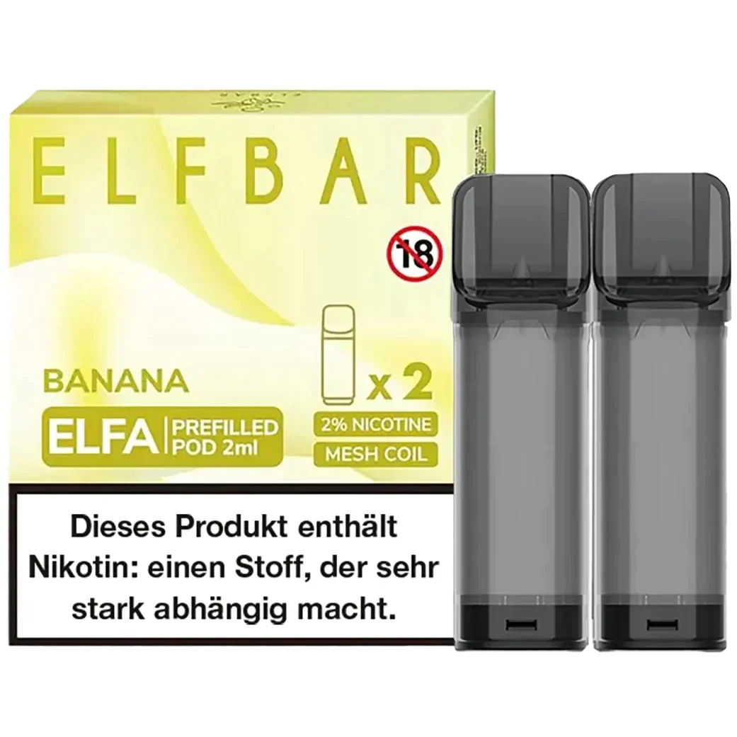 ELFA PODS | 2X2ML | BANANA