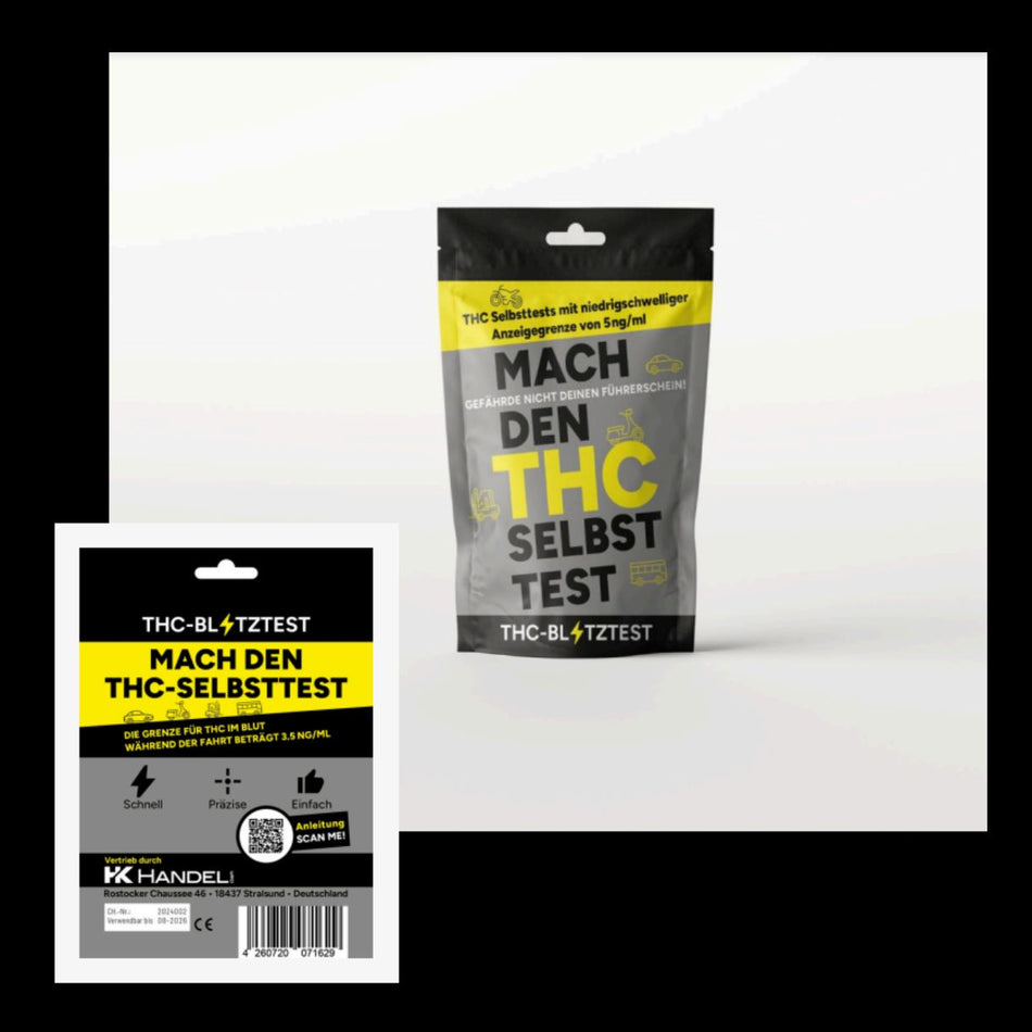 10 x THC Blitztest 5ng/ml