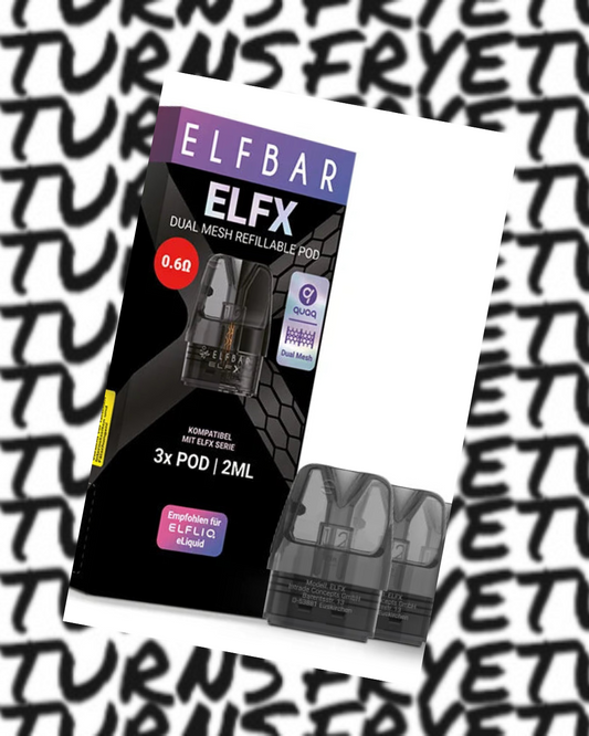 10 x ELFBAR ELFX Pods | 3er Set | 0.6 OHM