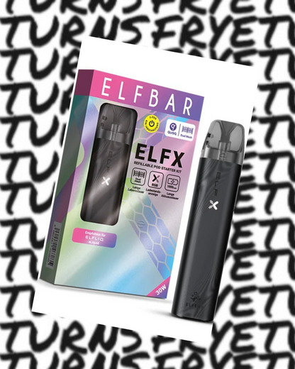 ELFBAR ELFX | Pod Kit | Black