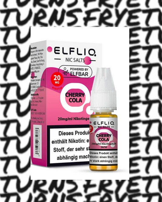 10 x ELFLIQ Liquid | Cherry Cola