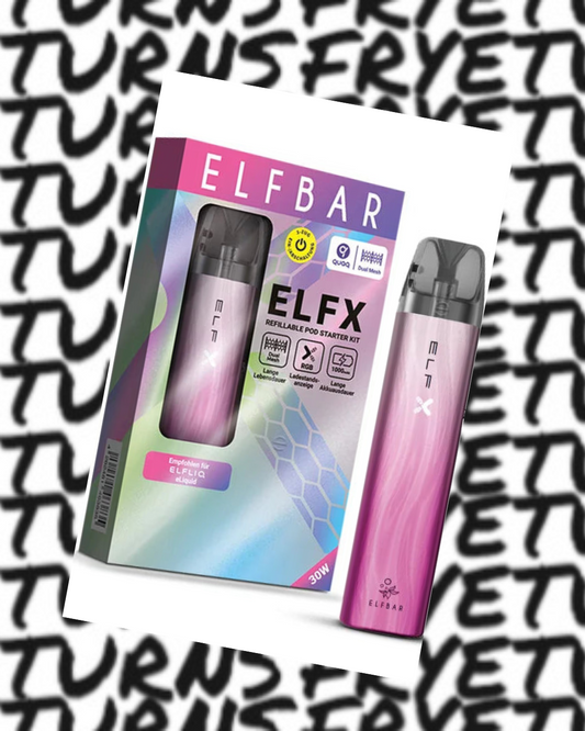 ELFBAR ELFX | Pod Kit | Silver Pink