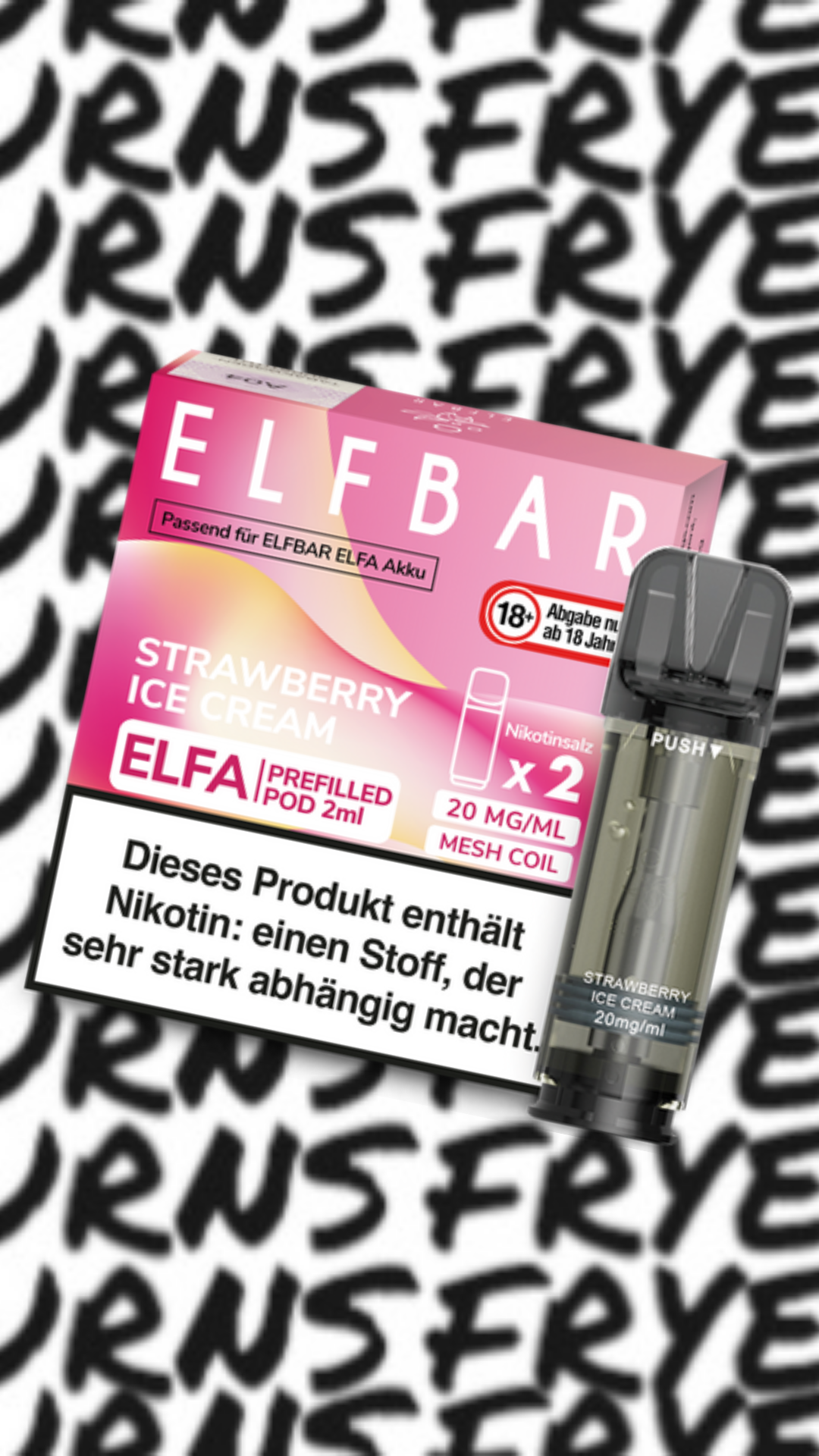 ELFA Pods | Strawberry Ice Cream