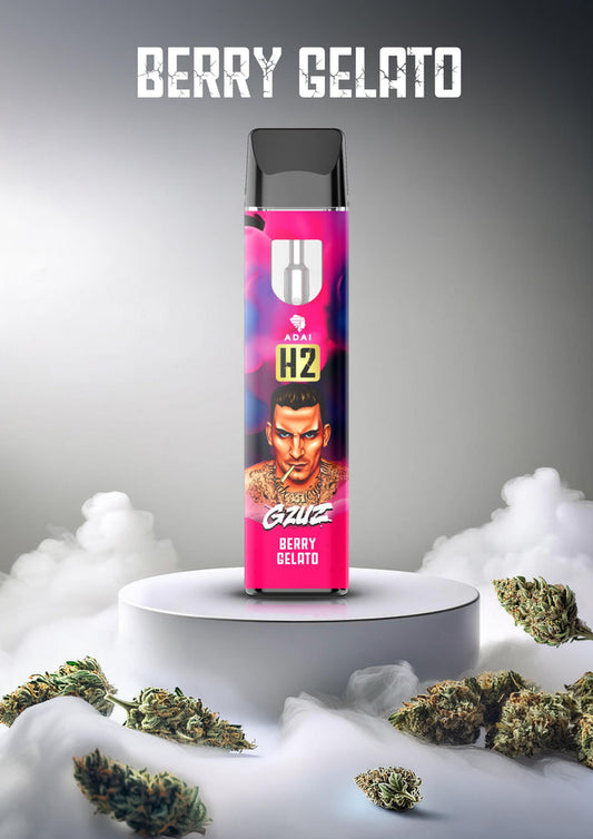 GZUZ Vape | 95% Superior Blend | Berry Gelato🍓🍦