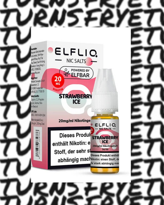 10 x ELFLIQ Liquid | Strawberry Ice