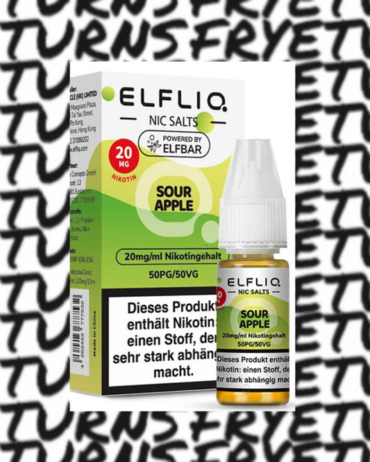 10 x ELFLIQ Liquid | Sour Apple